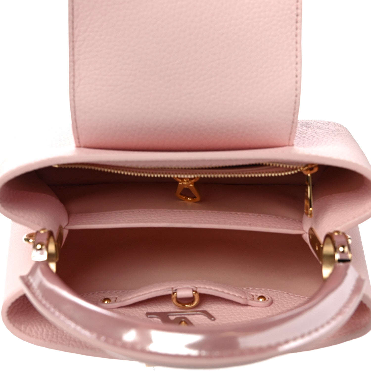 Louis Vuitton Taurillon Capucines BB Rose Jasmin 4 of 8