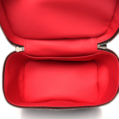 Louis Vuitton Monogram Macassar Nice Mini Rouge 5 of 7