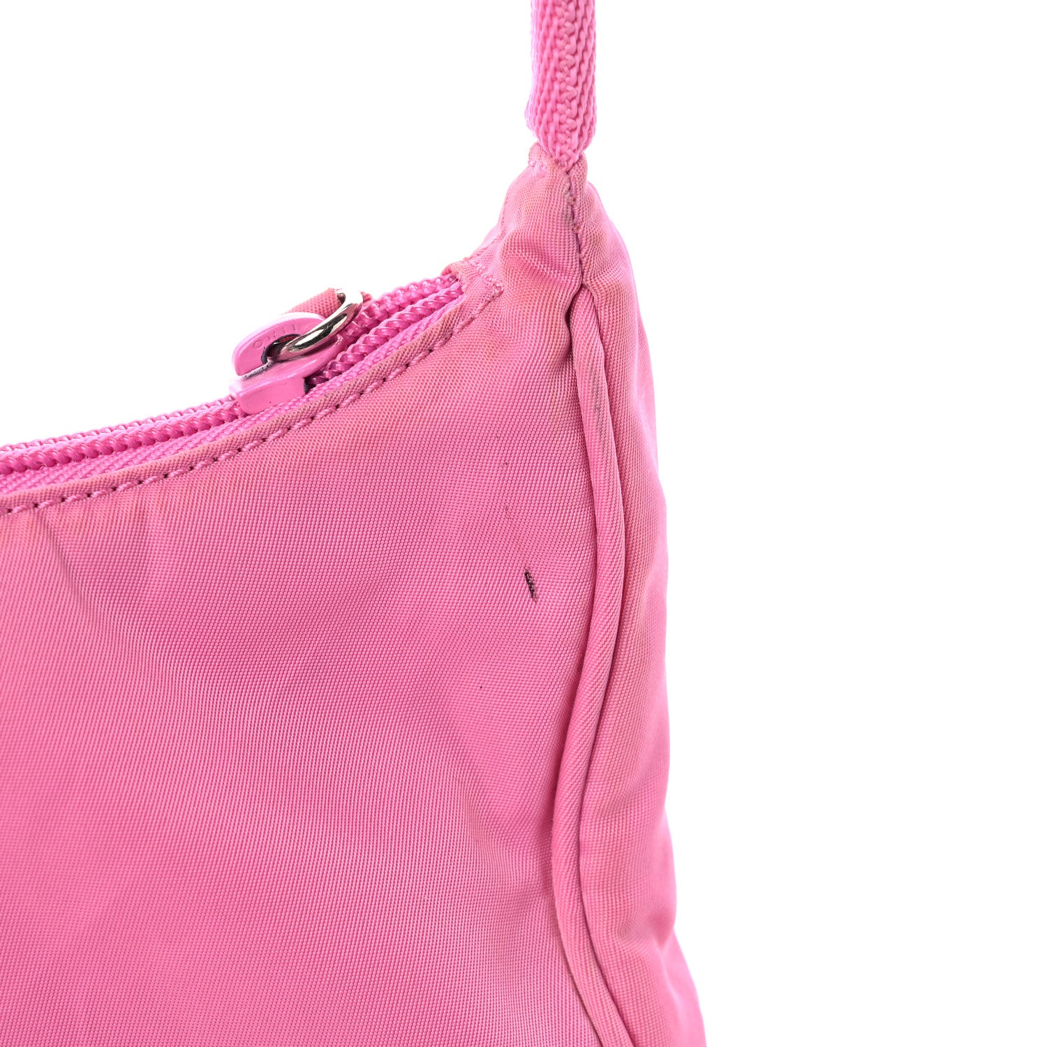 Prada Tessuto Nylon Mini Re-Edition 2000 Bag Begonia 13 of 16