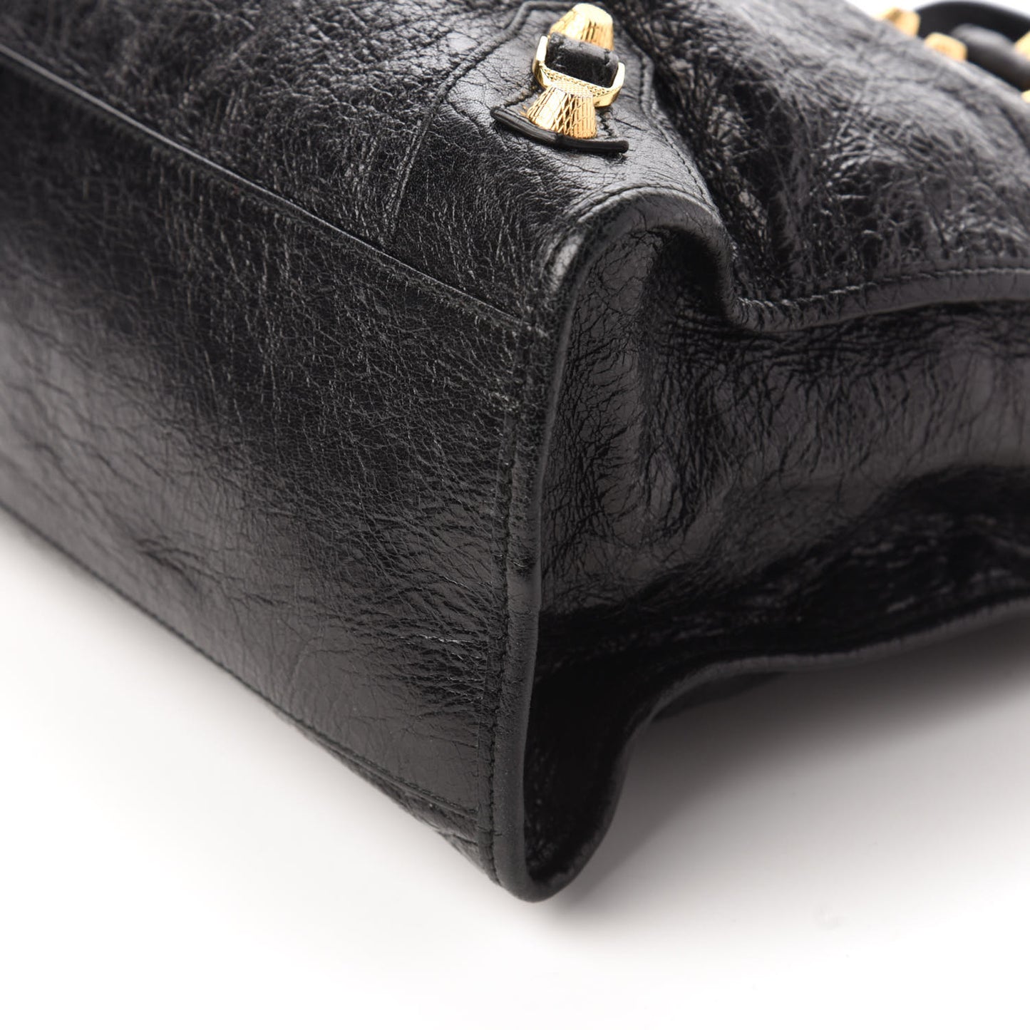 Agneau Giant 12 Gold Hardware City Black