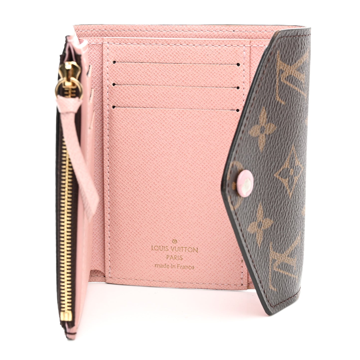 Monogram Victorine Wallet Rose Ballerine