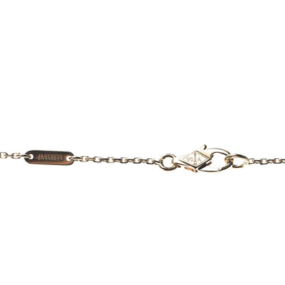 Van Cleef & Arpels 18K Yellow Gold Mother of Pearl Sweet Alhambra Pendant Necklace 5 of 6
