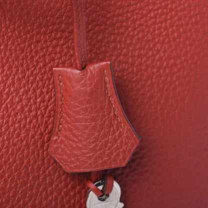 Hermes Togo Birkin 25 Rouge Garance 27 of 37