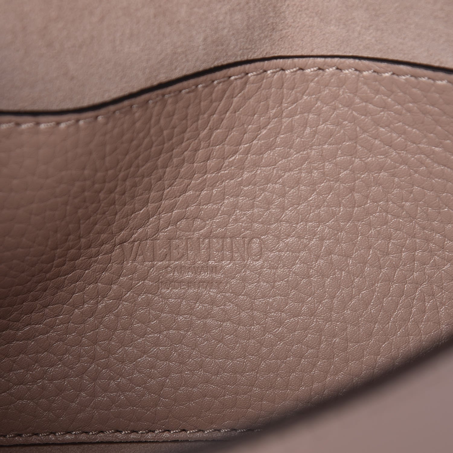 Valentino Garavani Pebbled Calfskin Medium Rockstud Flip Lock Crossbody Bag Poudre 6 of 9