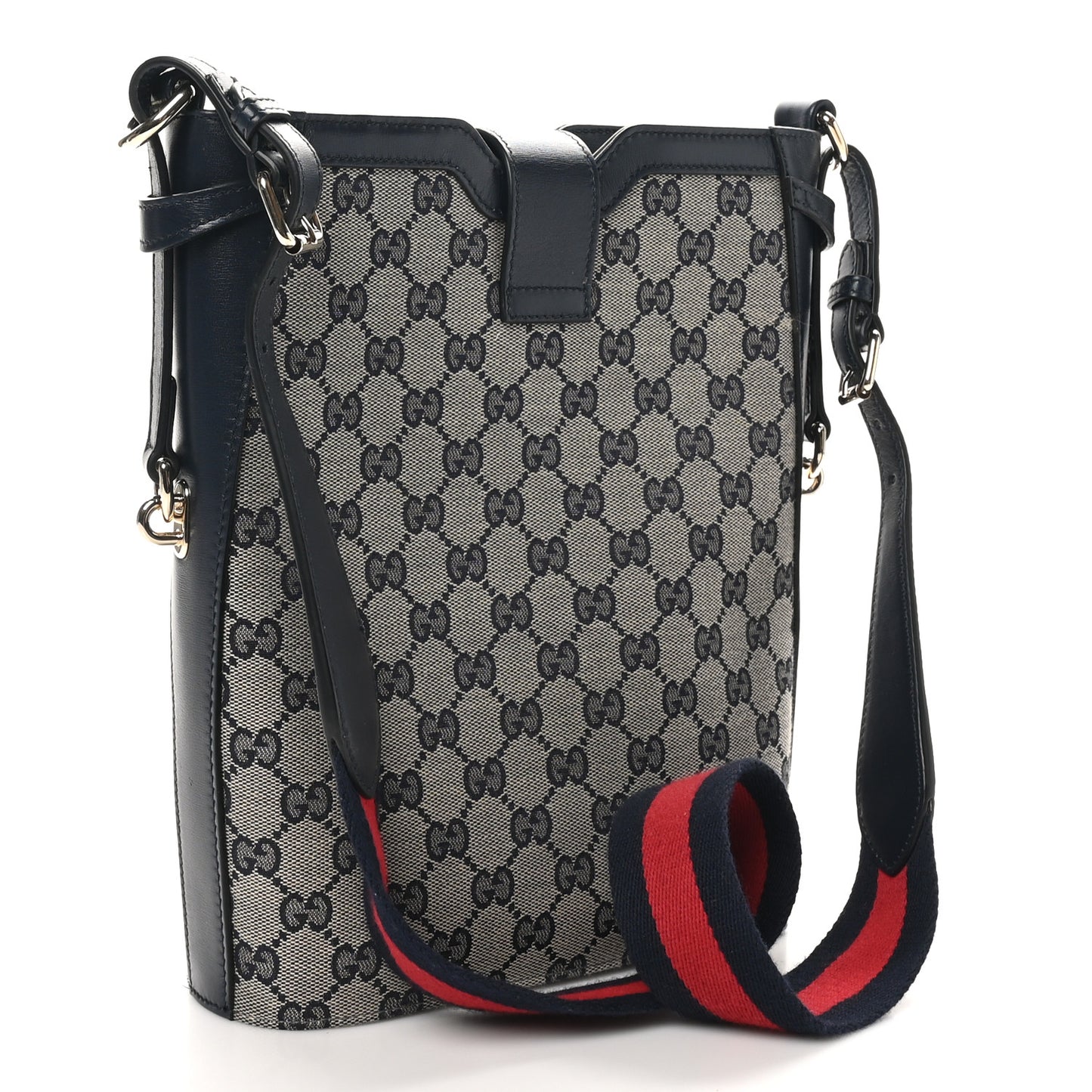Monogram Messenger Bag Navy