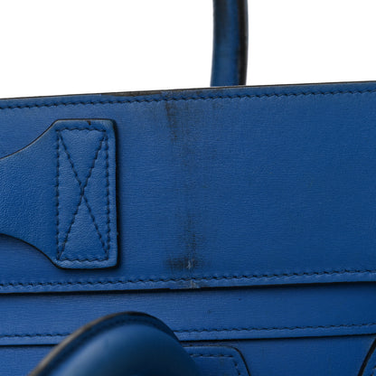 Celine Smooth Calfskin Mini Luggage Royal Blue 16 of 21