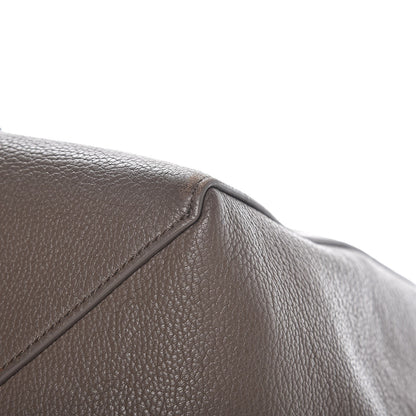 Celine Soft Grained Calfskin Small Belt Cabas Phantom Taupe 10 of 14