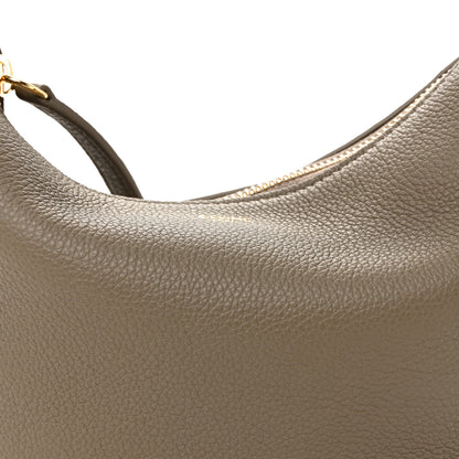 Celine Supple Grained Calfskin Teen Lulu Shoulder Bag Souris 7 of 9