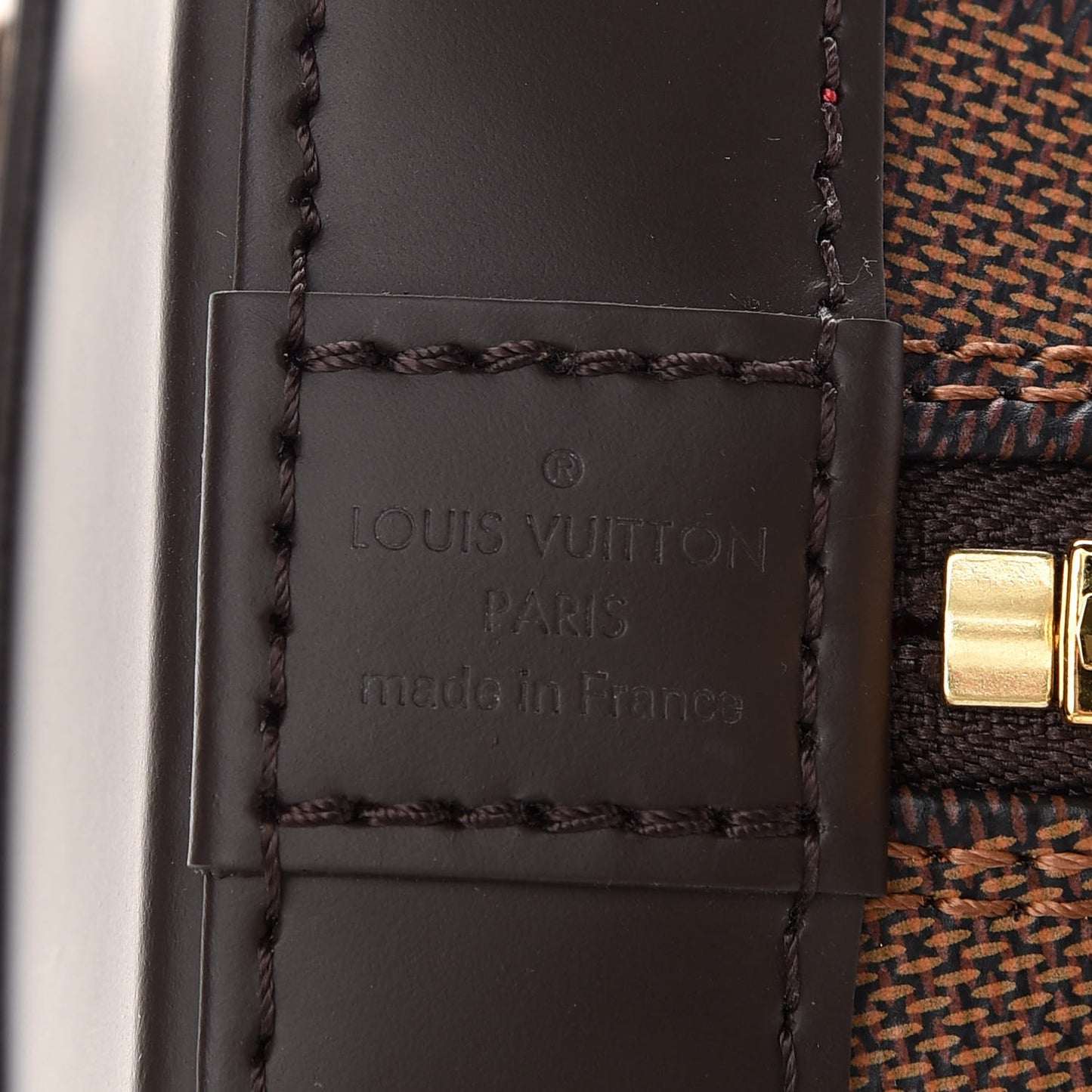 Damier Ebene Alma BB