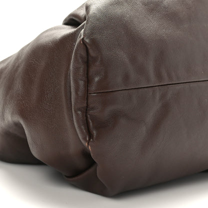 Bottega Veneta Smooth Butter Calfskin Small The Shoulder Pouch Brownie 7 of 8