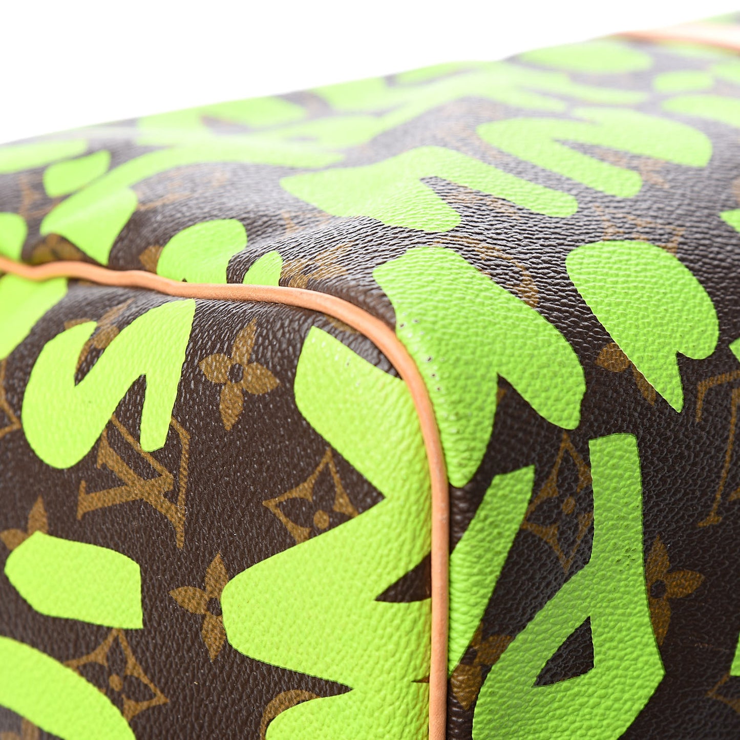 Monogram Graffiti Keepall 50 Green