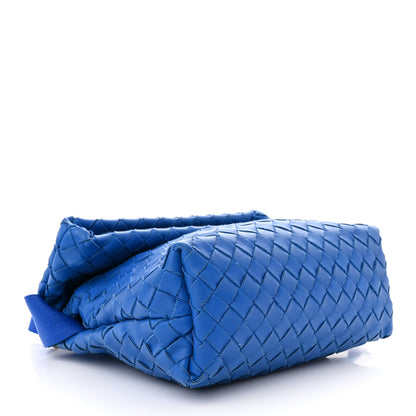 Bottega Veneta Nappa Intrecciato Small Fold Crossbody Messenger Cobalt 4 of 9