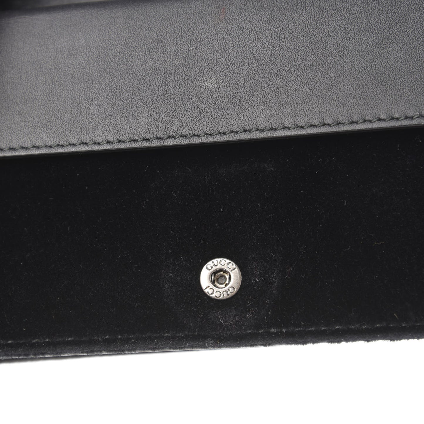 Velvet Crystal Super Mini Dionysus Shoulder Bag Black