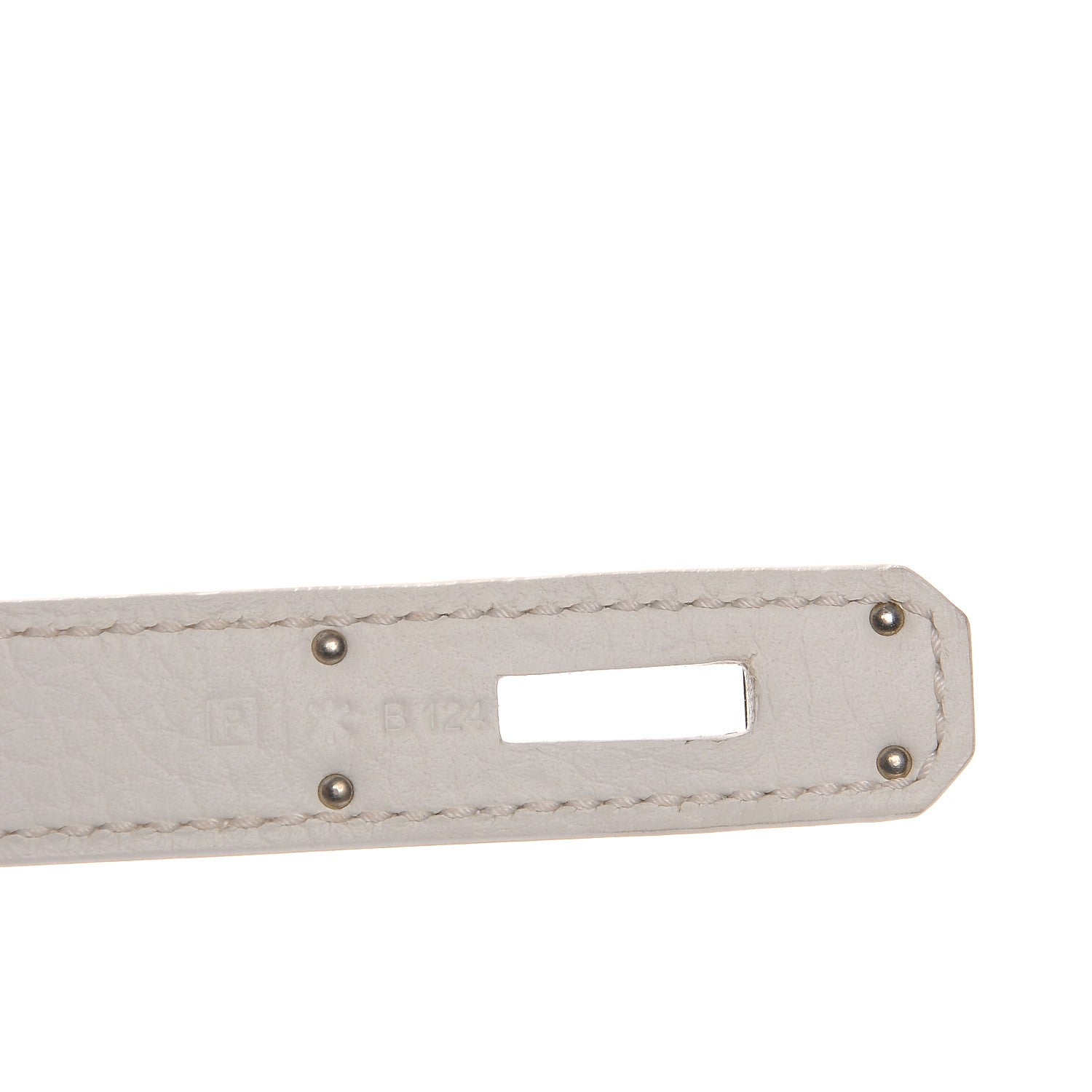 Hermes Taurillon Clemence Kelly Retourne 35 White 5 of 26