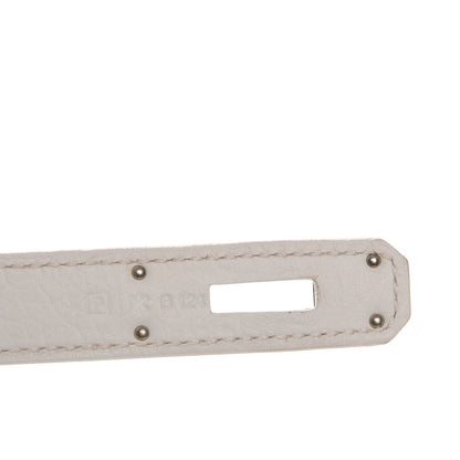 Hermes Taurillon Clemence Kelly Retourne 35 White 5 of 26