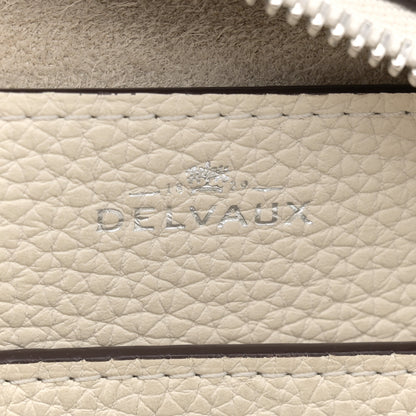 Delvaux Taurillon Soft Mini Cool Box Satchel Ivory 6 of 14