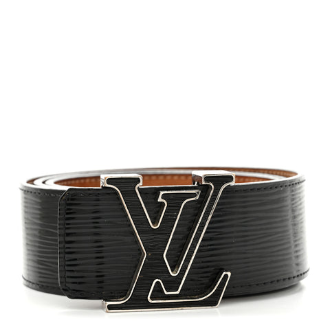 Epi Electric 40mm LV Initiales Belt 90 36 Black