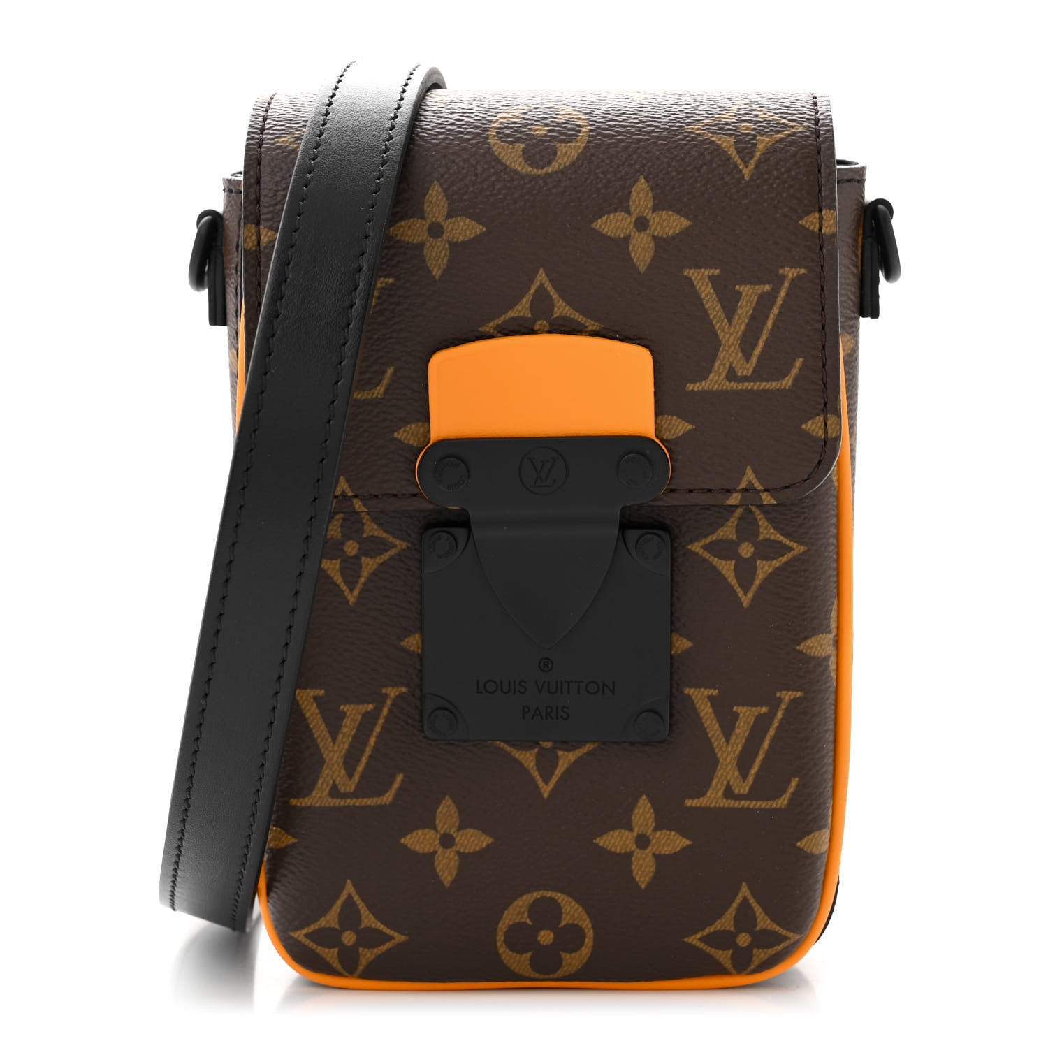 Louis Vuitton Monogram S Lock Vertical Wearable Wallet Radiant Sun 1 of 10