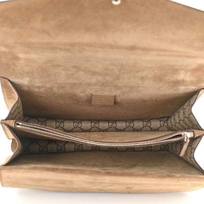 Gucci GG Supreme Monogram Medium Dionysus Shoulder Bag Taupe 5 of 14