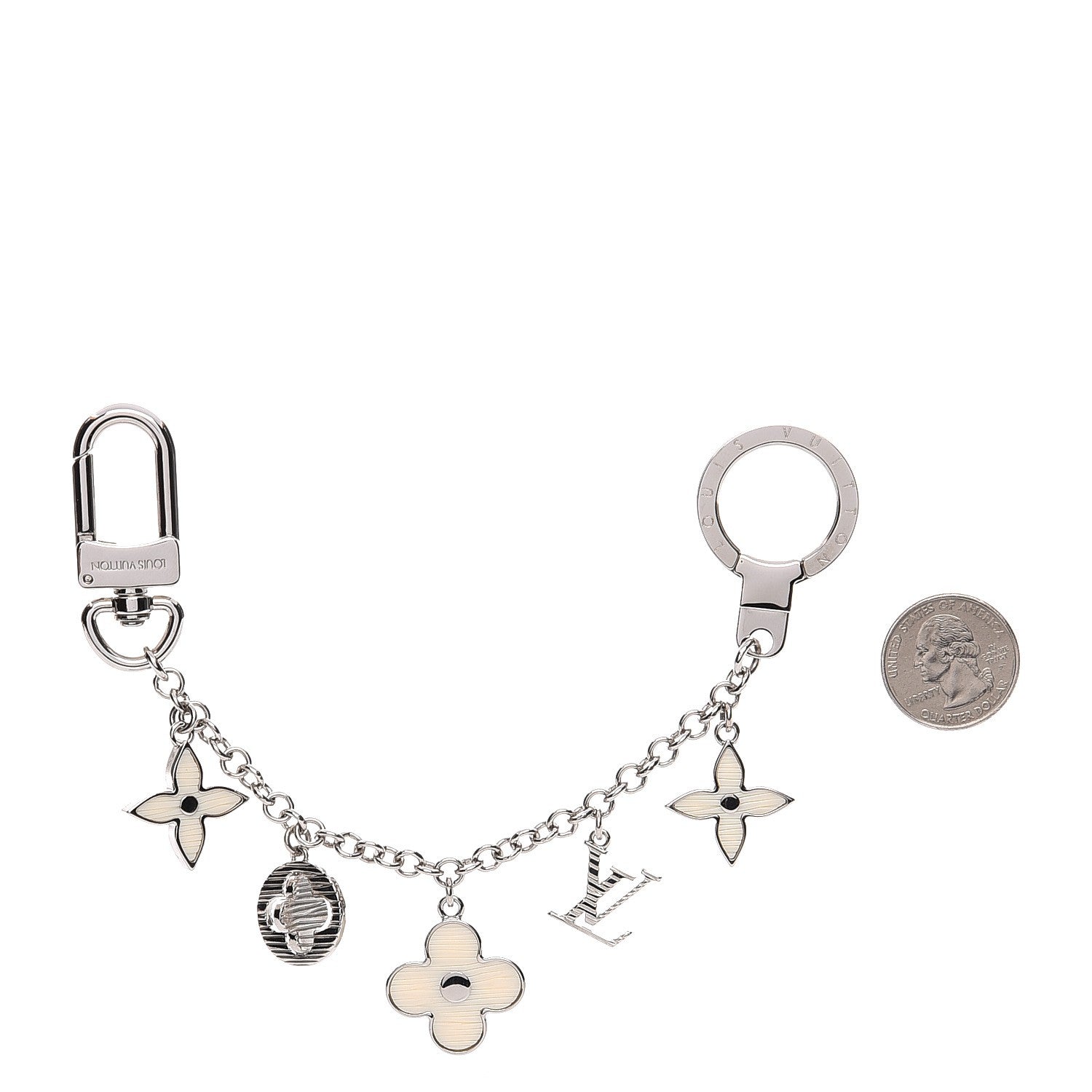 Louis Vuitton Fleur De Epi Bag Charm Chain 2 of 4