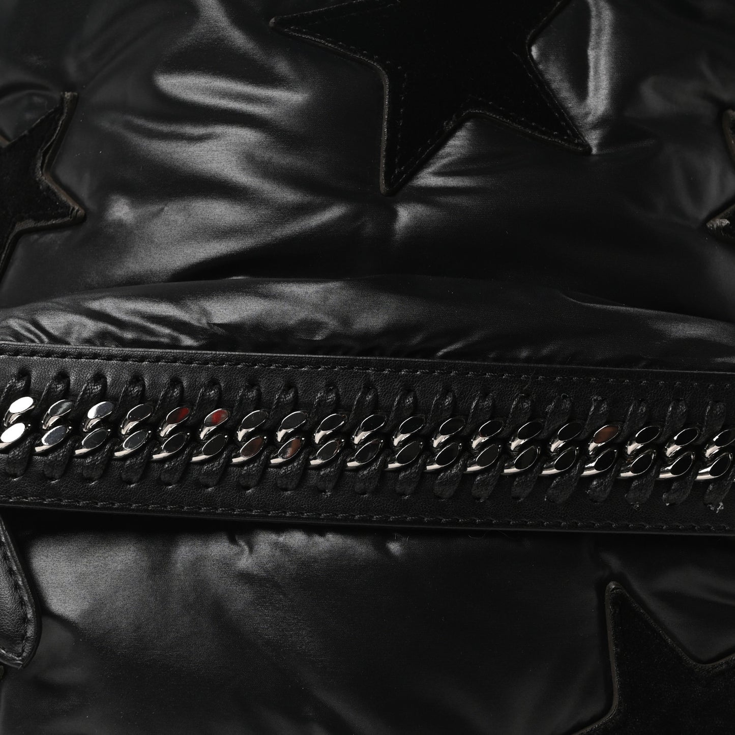 Polyamide Falabella Stars Backpack Black