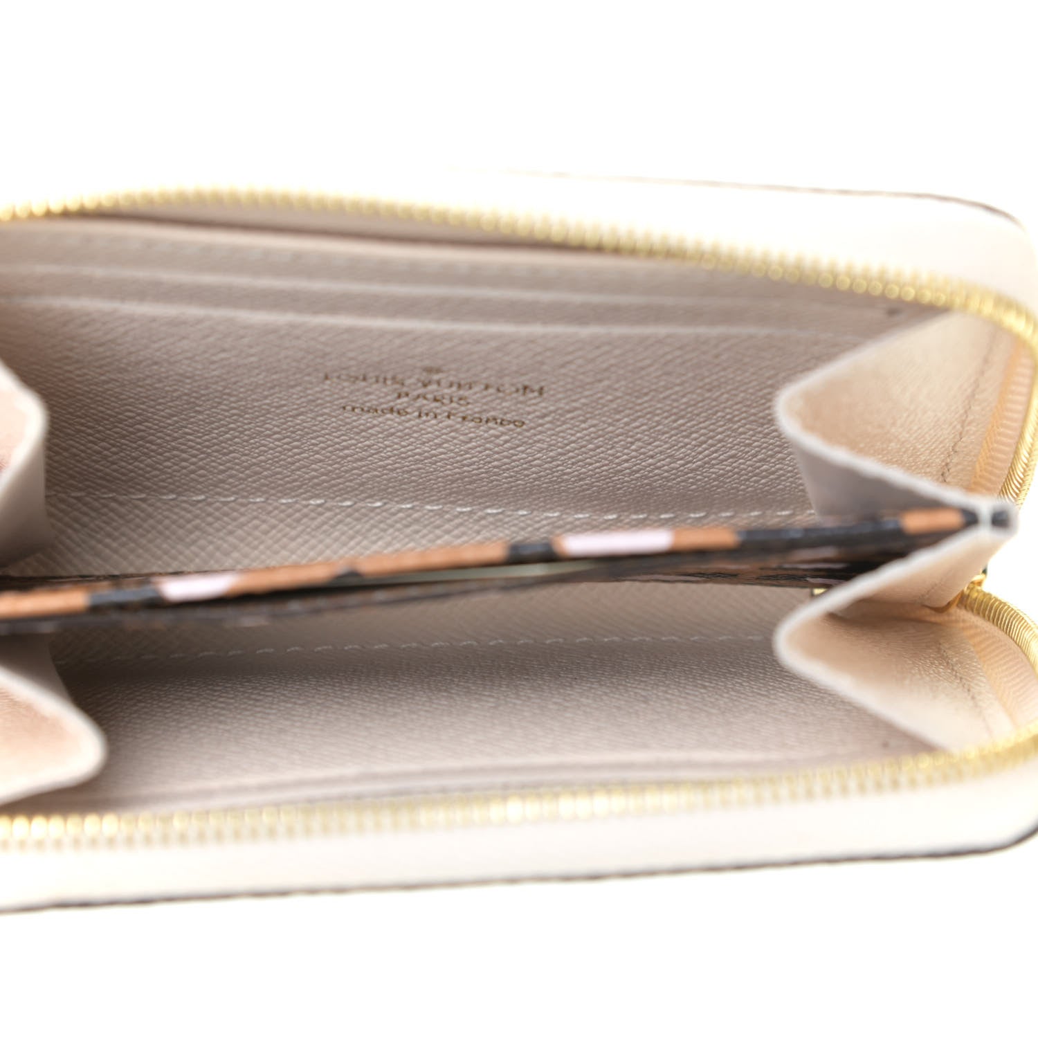 Louis Vuitton Monogram Giant Wild At Heart Zippy Coin Purse Creme 6 of 9
