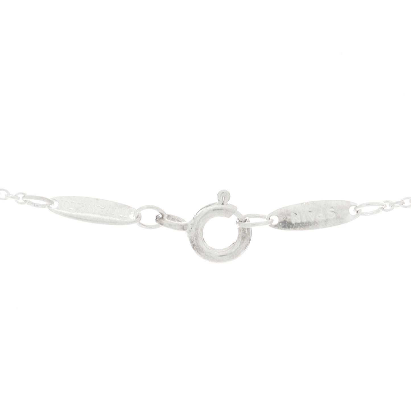 Sterling Silver Elsa Peretti Open Wave Pendant Necklace