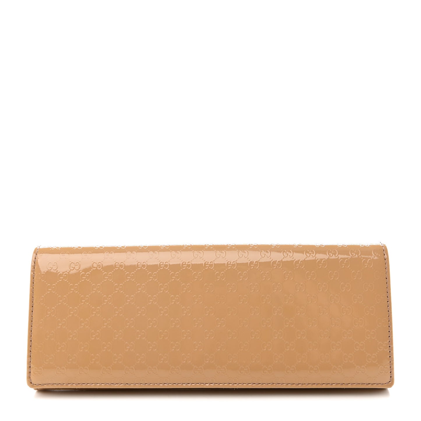 Patent Microguccissima Small Broadway Clutch Dark Cipria