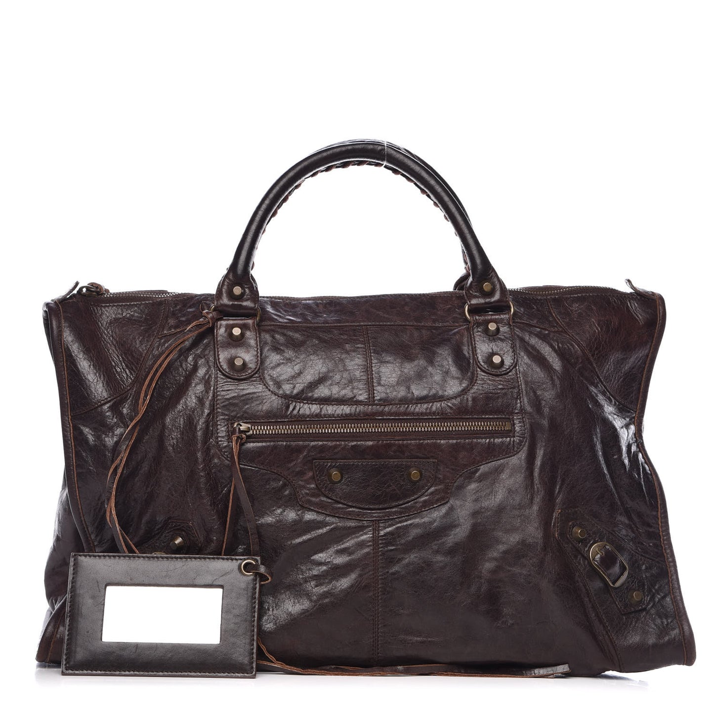 Agneau Classic Hardware Work Chocolate