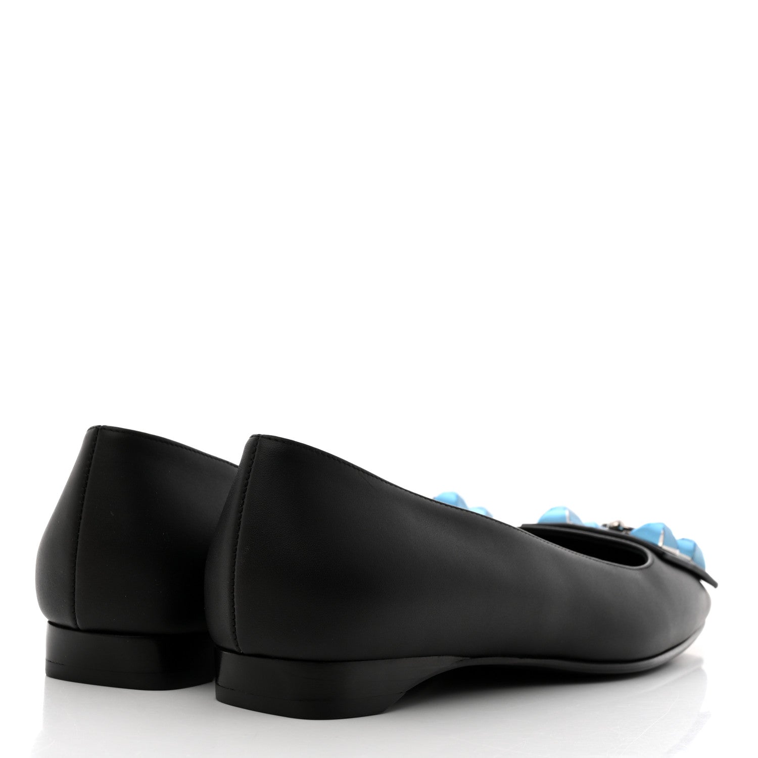 Hermes Calfskin Danseuse Ballerina Flats 36.5 Black 4 of 9