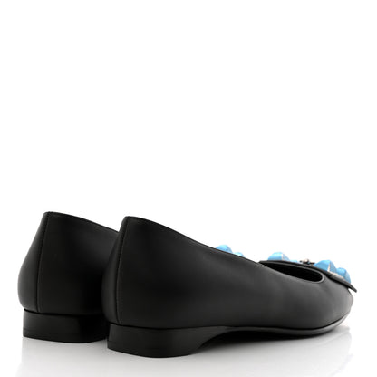 Hermes Calfskin Danseuse Ballerina Flats 36.5 Black 4 of 9