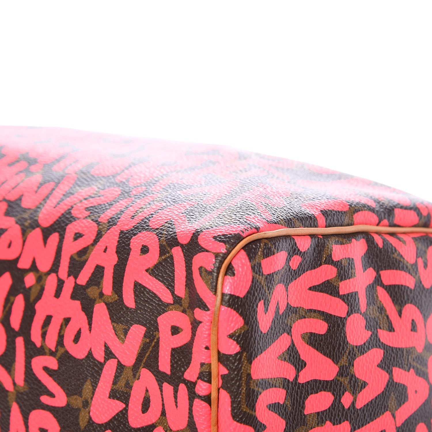 Louis Vuitton Monogram Graffiti Speedy 30 Fuchsia 10 of 12