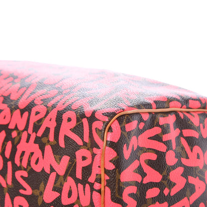 Louis Vuitton Monogram Graffiti Speedy 30 Fuchsia 10 of 12