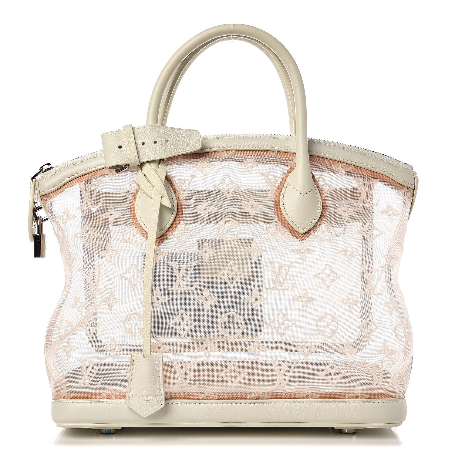 Louis Vuitton Monogram Transparence Lockit White 1 of 11