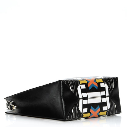 Givenchy Textured Coated Canvas Egyptian Print Medium Stargate Shopper Tote Multicolor 5 of 8