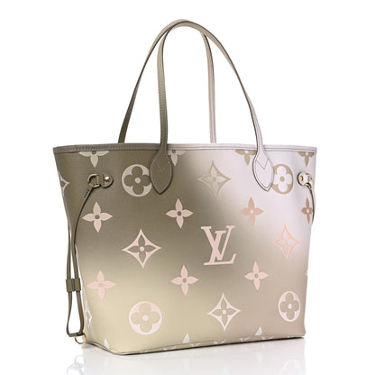 Louis Vuitton Monogram Giant Spring In The City Neverfull MM Sunset Kaki 4 of 10