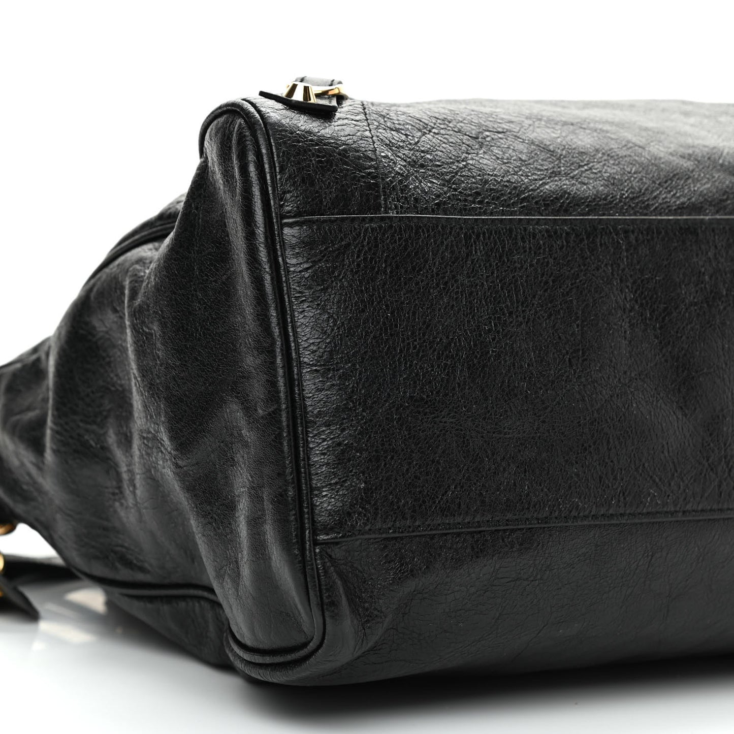 Agneau Classic Gold Hardware Velo Black