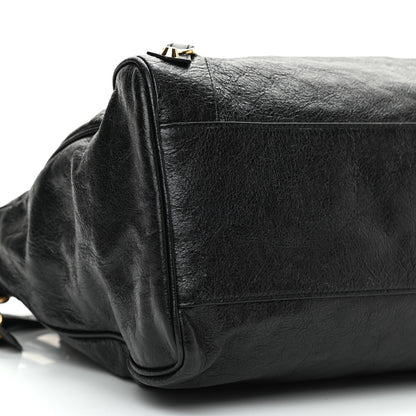 Balenciaga Agneau Classic Gold Hardware Velo Black 8 of 9