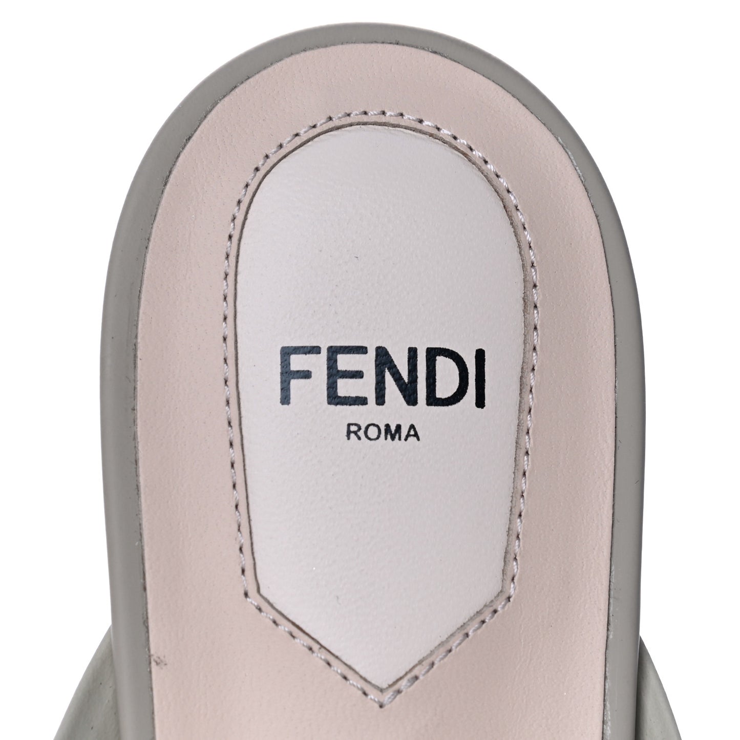 Technical Mesh Vitello FF Colibri Flat Mules 40.5 Tobacco Moro Camelia