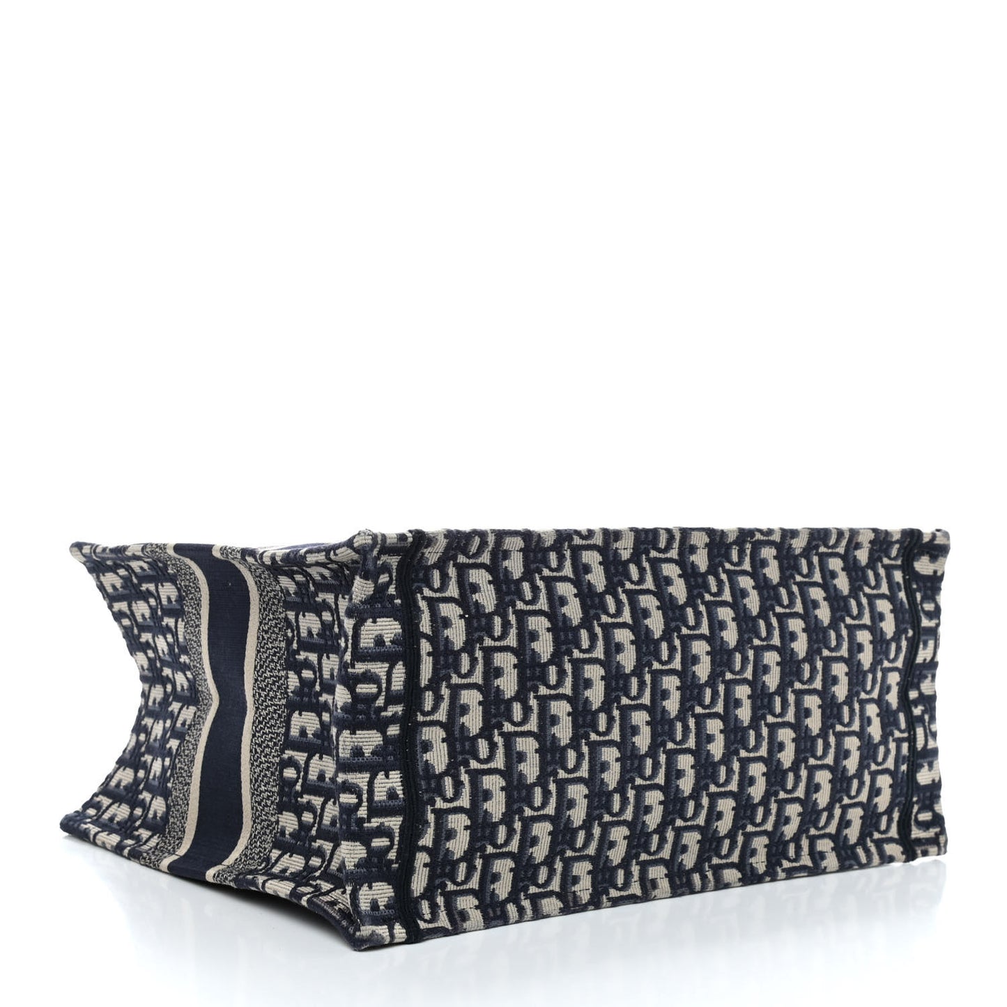 Oblique Medium Book Tote Blue Multicolor