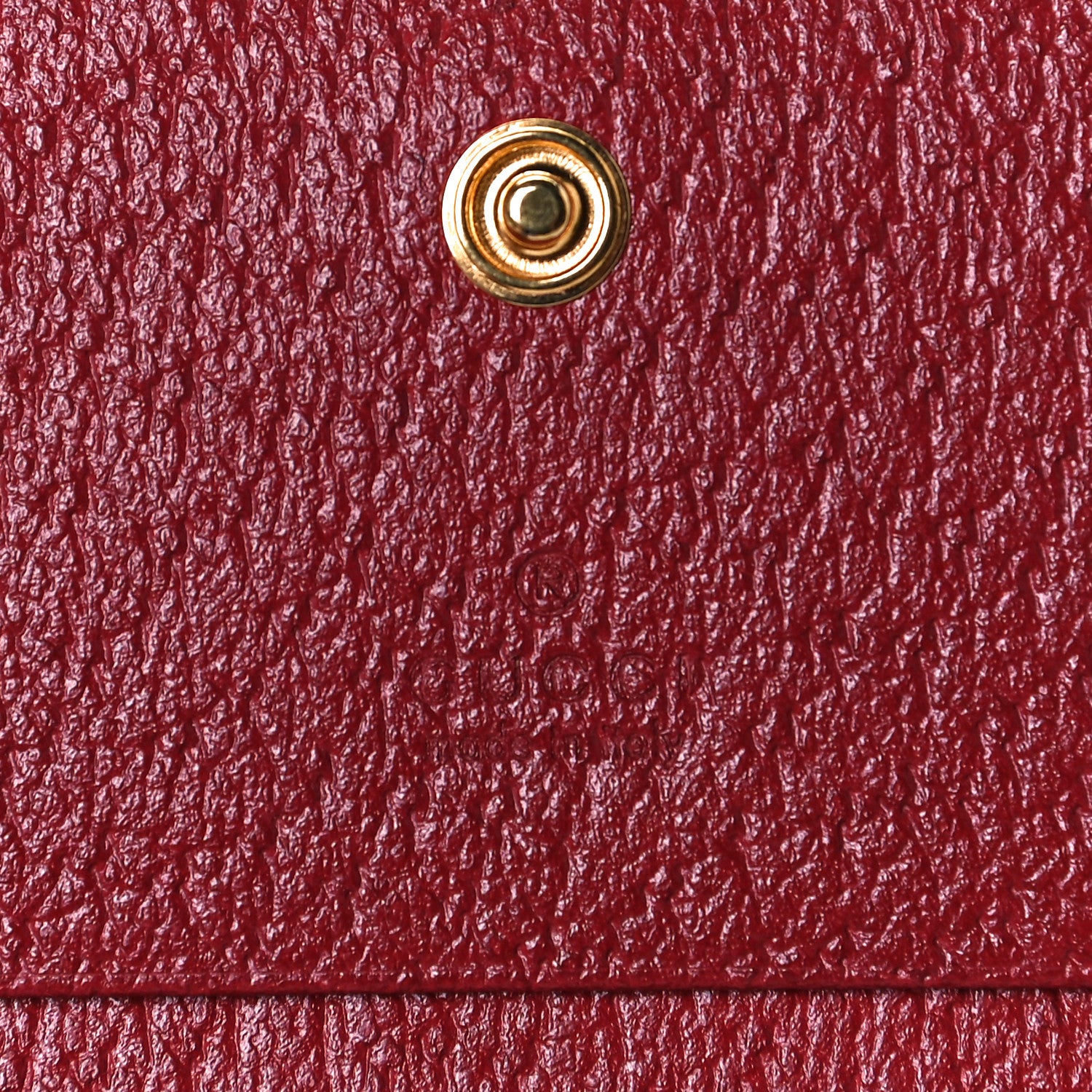 Gucci GG Supreme Monogram Flora Web Ophidia Card Case Red 6 of 8