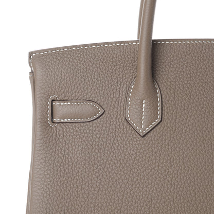 Hermes Togo Birkin 30 Etoupe 11 of 32