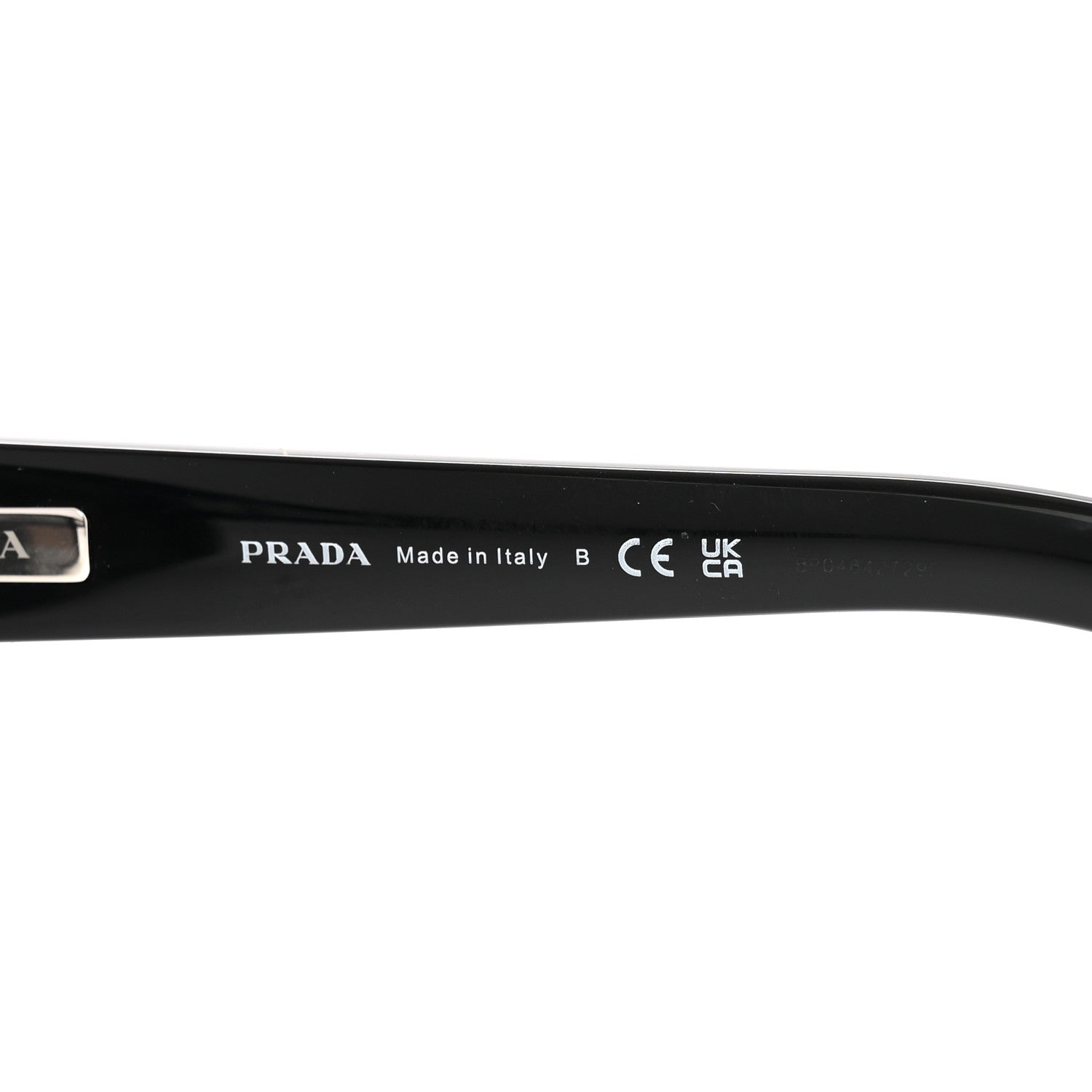 Prada Acetate Sunglasses SPR 24Y Black 5 of 8