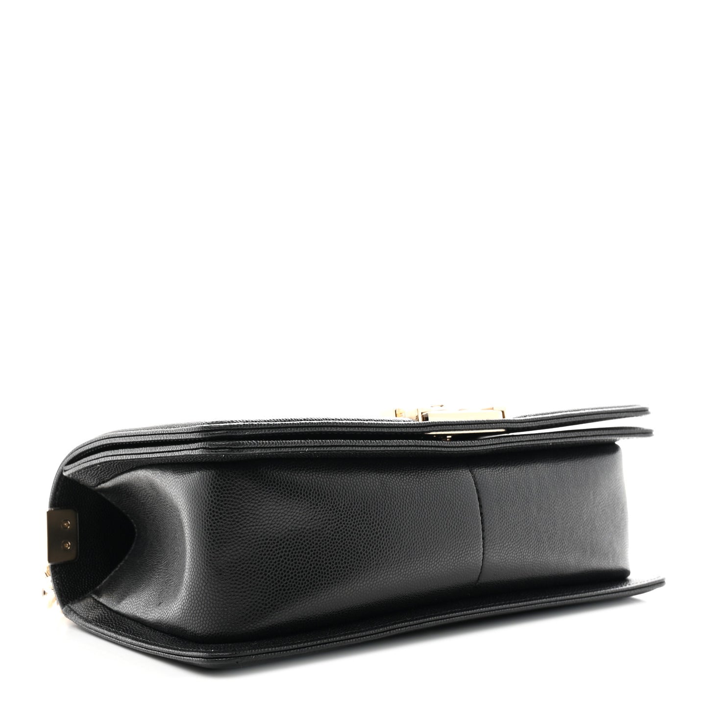 Caviar Quilted Medium Boy Flap Black