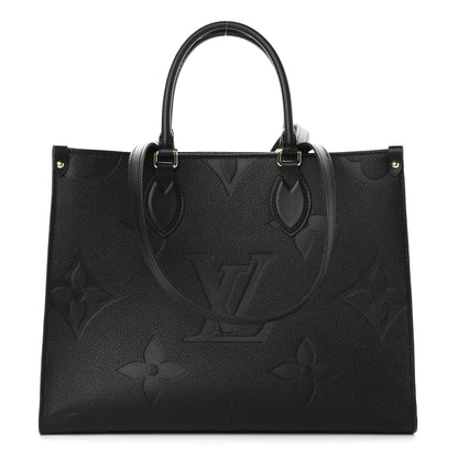 Louis Vuitton Empreinte Monogram Giant Onthego MM Black 1 of 8