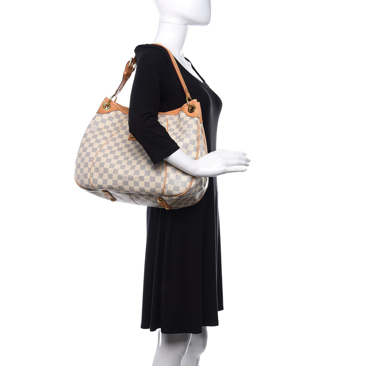 Louis Vuitton Damier Azur Galliera PM 3 of 13