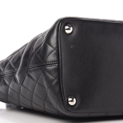 Chanel Calfskin Quilted Large Cambon Tote Black 10 of 17