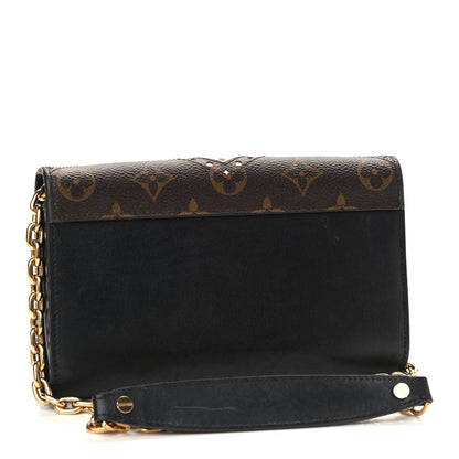 Louis Vuitton Veau Satin Monogram Twist Chain Wallet 3 of 10