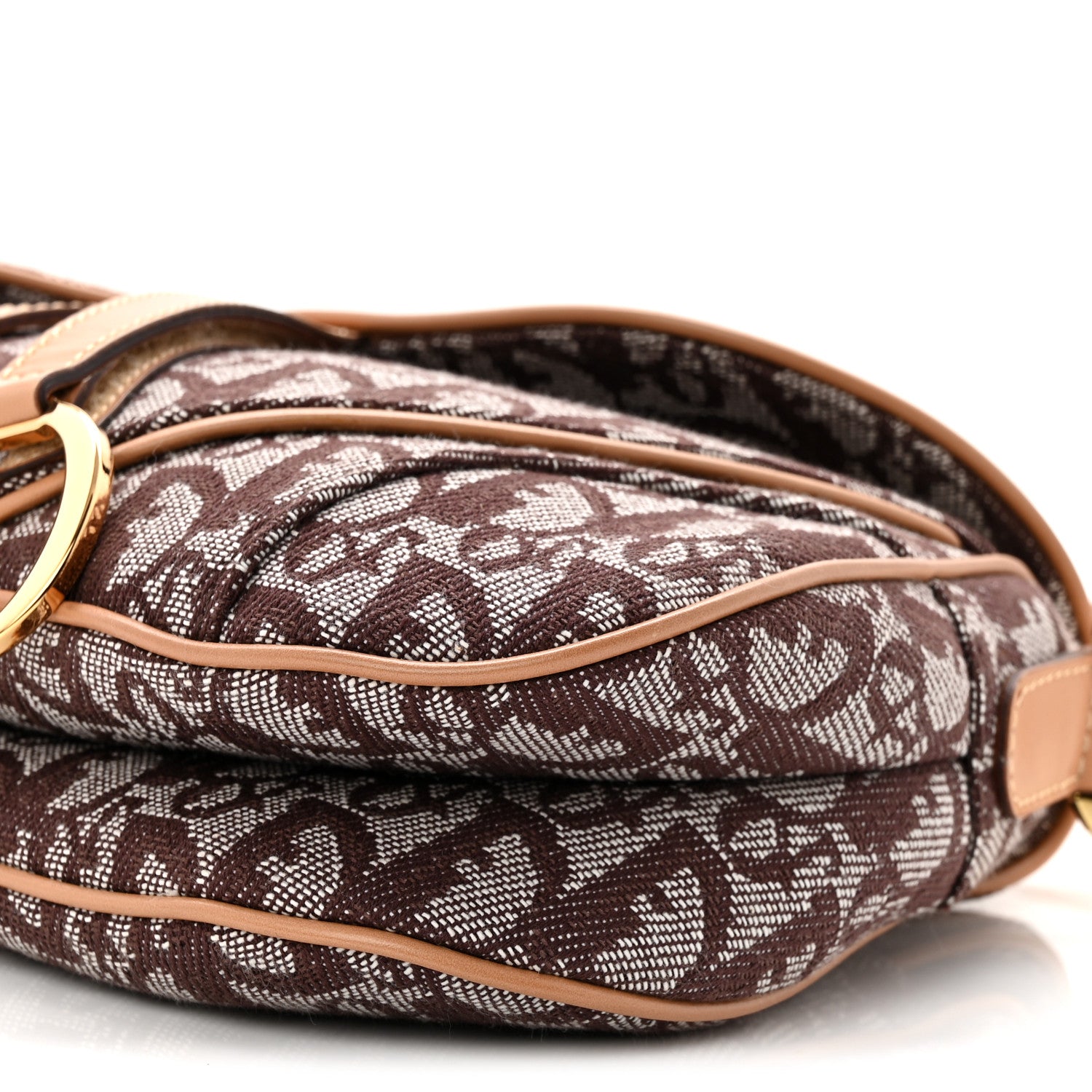 Christian Dior Monogram Double Saddle Bag Marron Clair 10 of 10