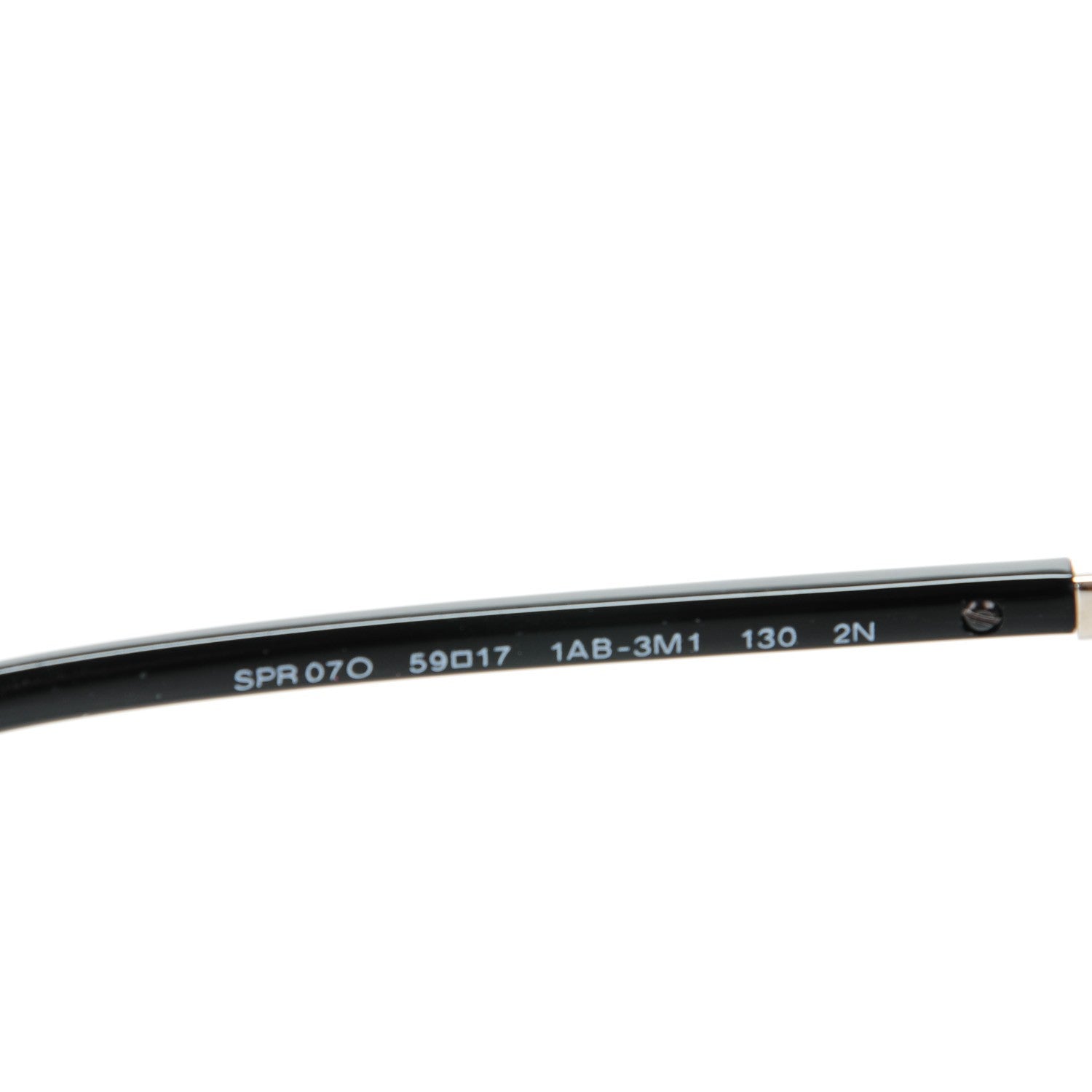 Prada Cat Eye Sunglasses SPR 07O Black 5 of 6